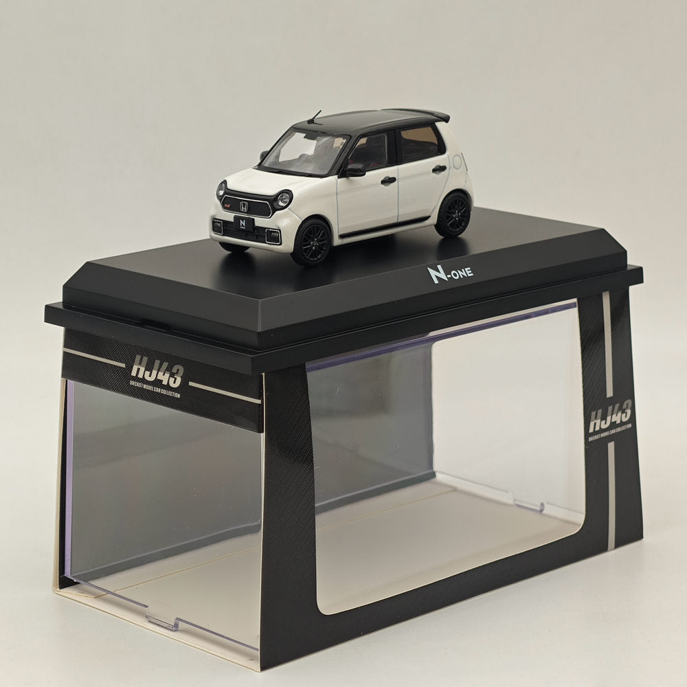 1/43 Honda N ONE RS Premium White Pearl Diecast Model Car - Collectible Miniature Vehicle for Display & Gifts - Perfect for Car Enthusiasts & Hobbyists