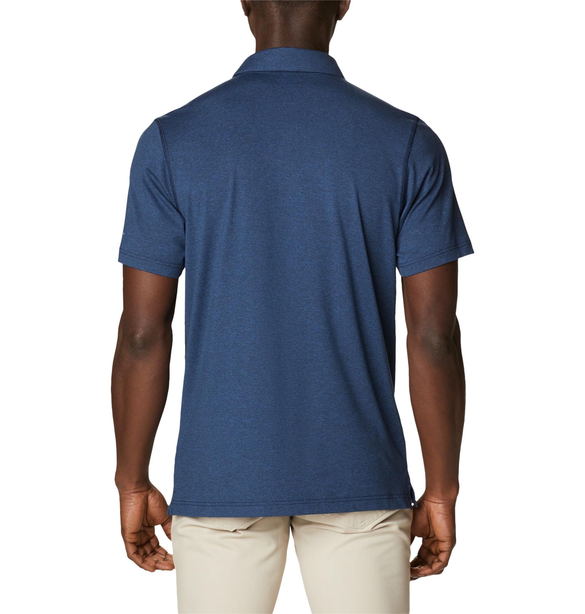 Columbia Men's Tech Trail Polo Shirt - Moisture-Wicking, UV Protection & Breathable Performance Shirt for Hiking, Camping & Outdoor Adventures