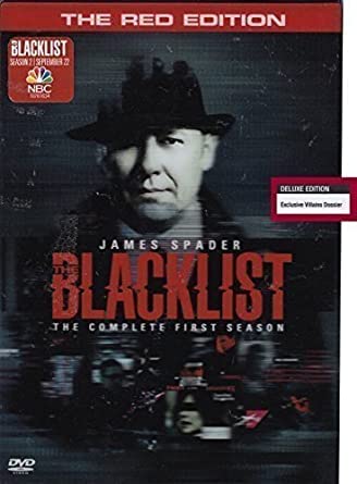 Blacklist The Complete First Season - Red Edition DVD | Crime Thriller TV Series | Perfect for Binge-Watching & Collector's Gifts