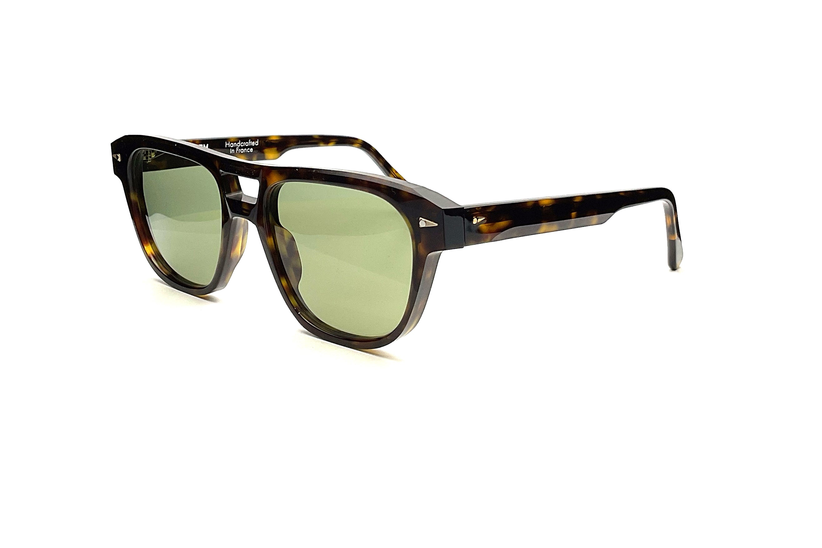 Ahlem Sunglasses - Dark Turtle & Khaki Light Frame - Premium UV Protection - Perfect for Outdoor Activities, Travel, and Fashion