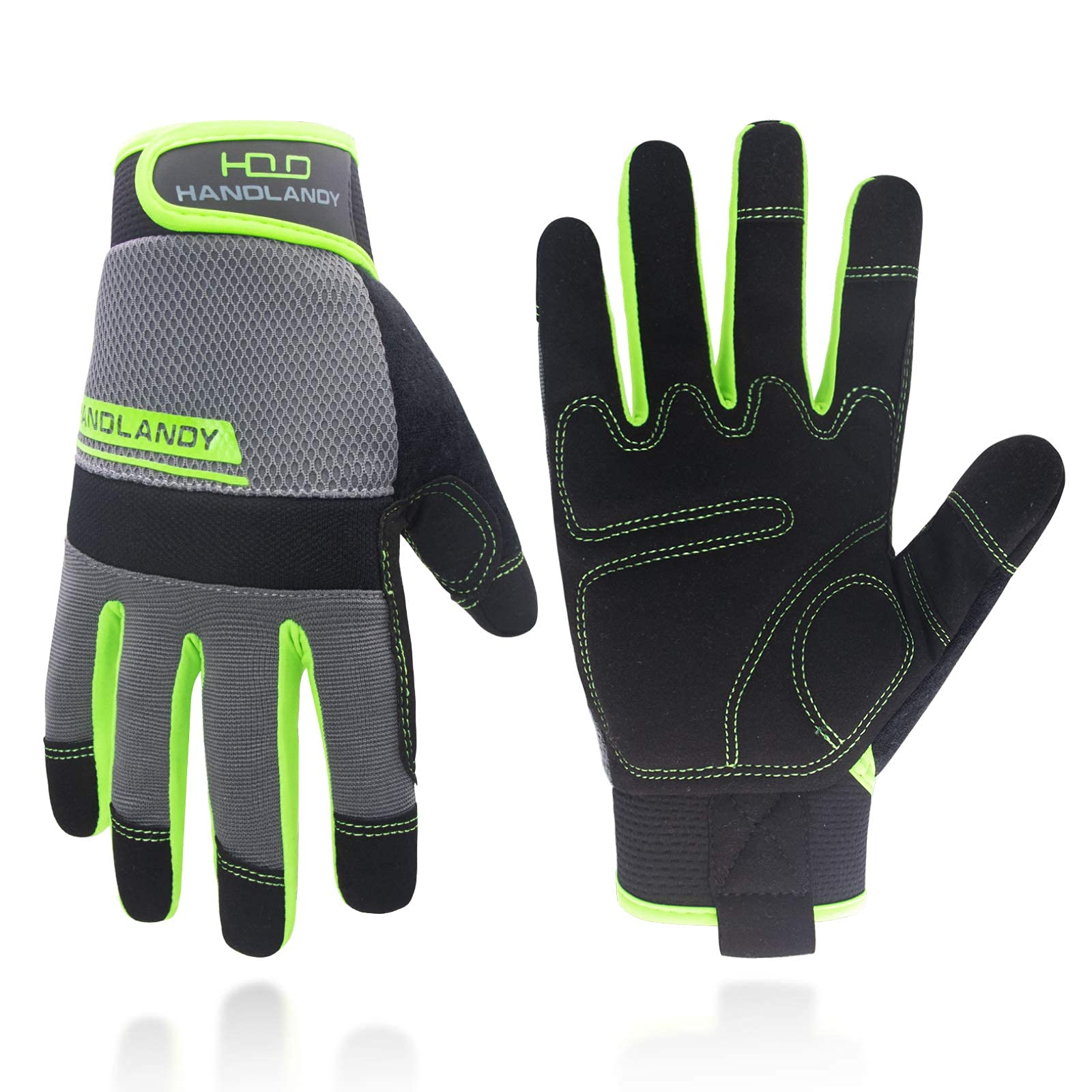 Premium Leather Gardening & Utility Work Gloves for Men & Women - Durable, Comfortable, Large Size - Ideal for Landscaping, Farming, and Outdoor Chores
