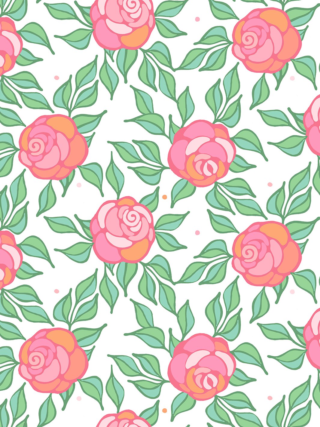 Barbie™ Rose Floral Wallpaper - Elegant Peel & Stick Wallpaper for Bedroom, Living Room, and Nursery Decor