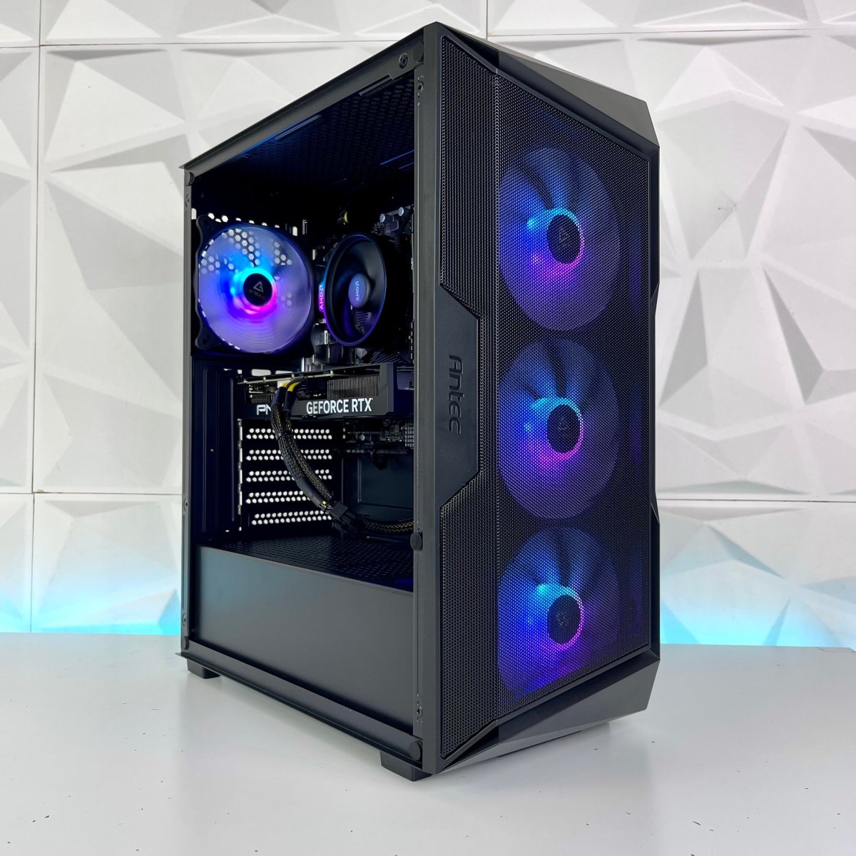 Best Gaming PC with Ryzen AM4 Processor | RTX 3050/4060/4060 Ti/5060 Ti Graphics | Master Elite Desktop Computer for Esports, Streaming & VR Gaming