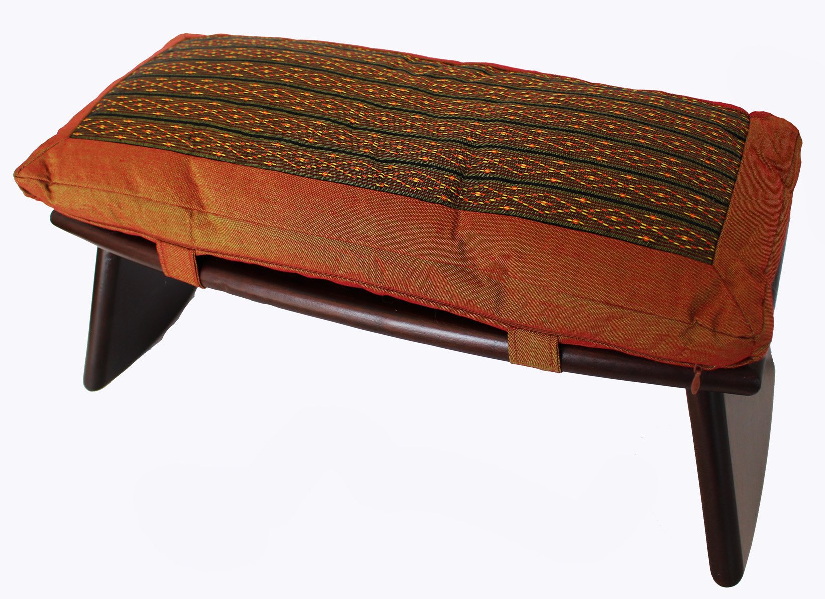 Premium Folding Meditation Bench & Cushion Set - Ergonomic Seiza Stool for Yoga, Zen Practice & Home Relaxation - Perfect for Meditation Rooms, Studios & Mindful Living Spaces