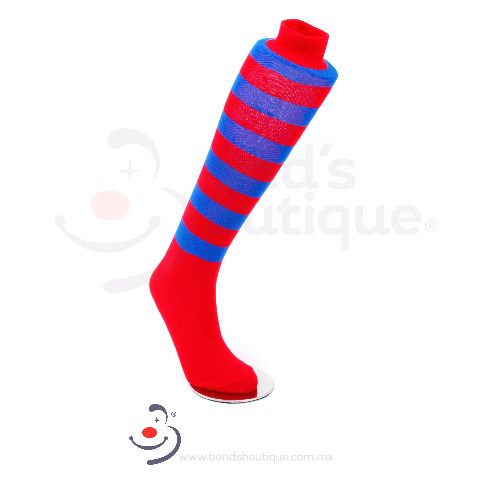 Royal Blue/Red Bonded Socks for Men & Women - Comfortable & Durable for Daily Wear, Sports & Outdoor Activities