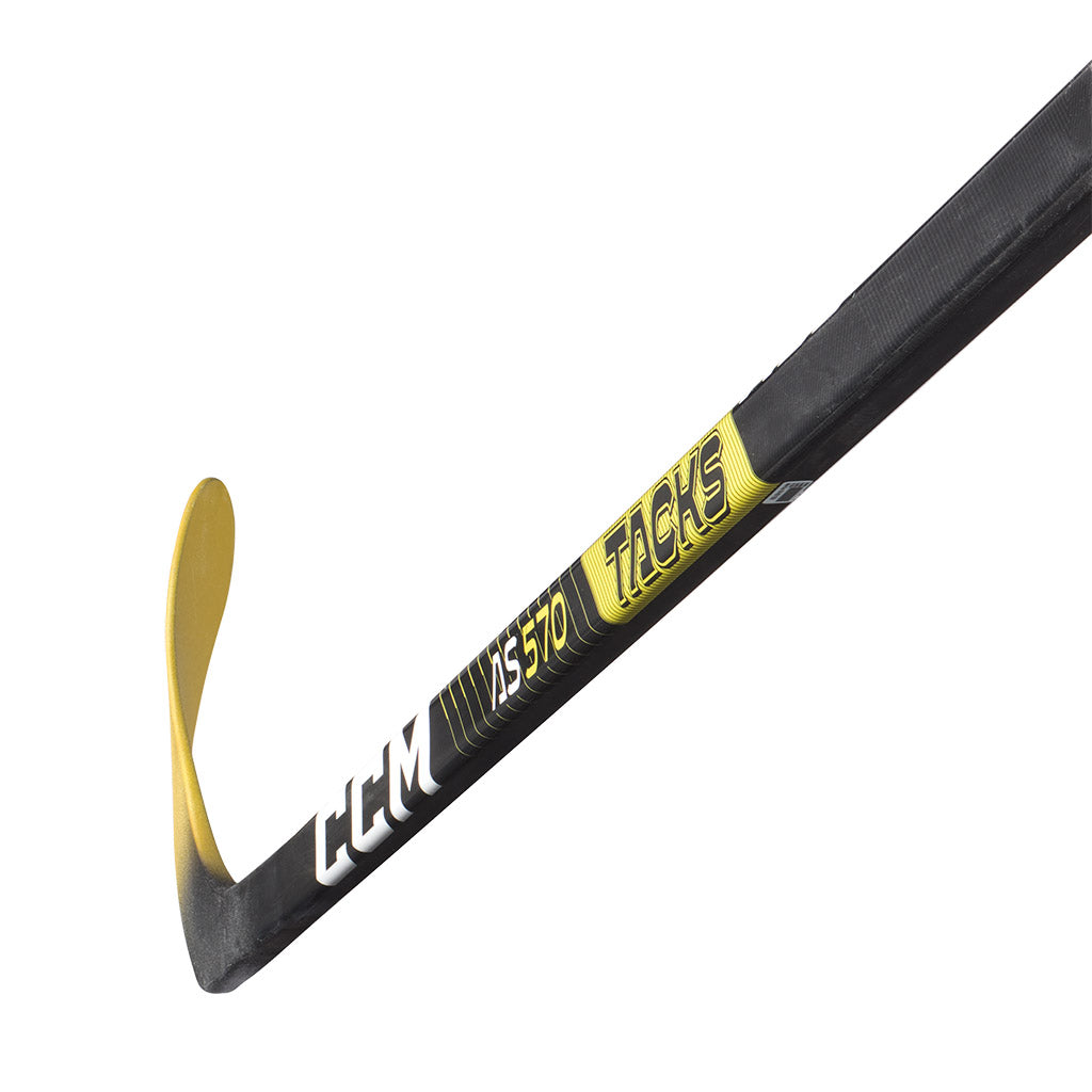 CCM Tacks AS 570 Junior Ice Hockey Stick - Lightweight Composite Hockey Stick for Youth Players - Perfect for Practice, Training & Games