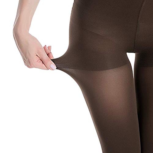 ANDIBEIQI 4 Pairs Run Resistant Control Top Pantyhose - Opaque Tights 50 Denier Stockings for Women - One Size Fits Most - Perfect for Work, Everyday Wear & Formal Occasions
