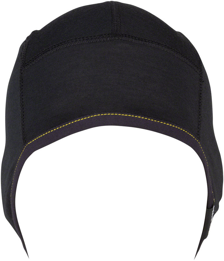 45NRTH 2023 Stavanger Lightweight Wool Cycling Cap - Black, Large/X-Large | Warm & Breathable Bike Hat for Winter Commuting & Outdoor Sports