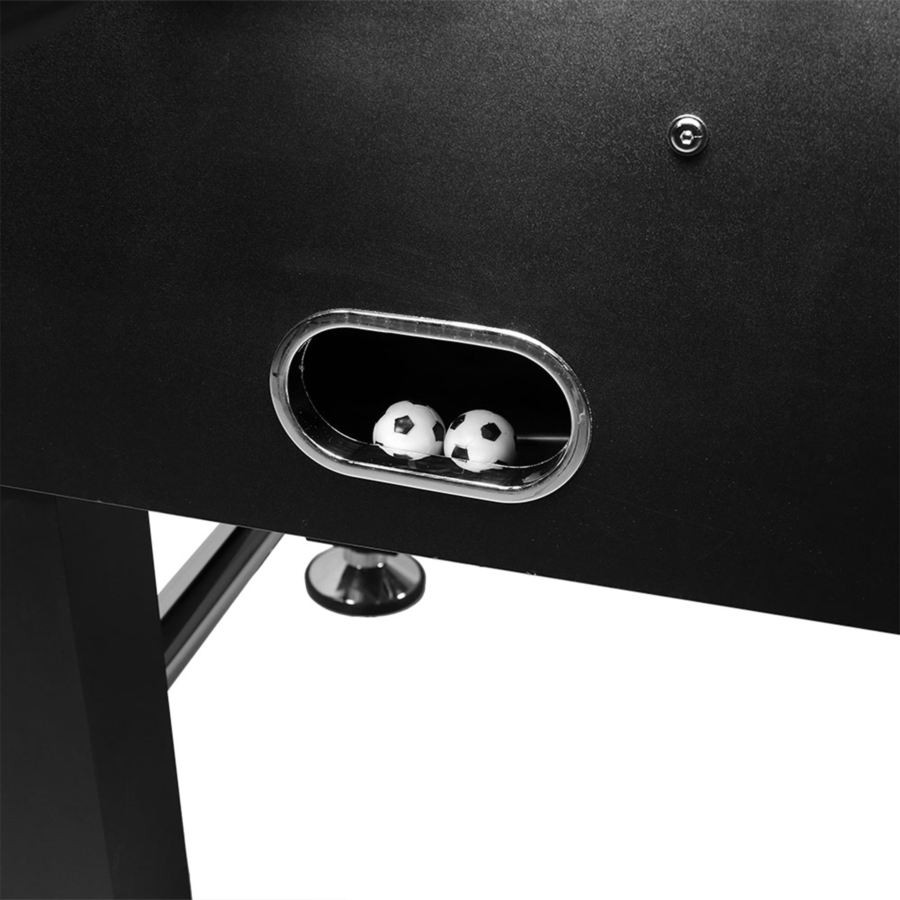 Sunnydaze 55-Inch Premium Foosball Table with 4 Drink Holders - Perfect for Game Rooms, Basements, and Family Entertainment