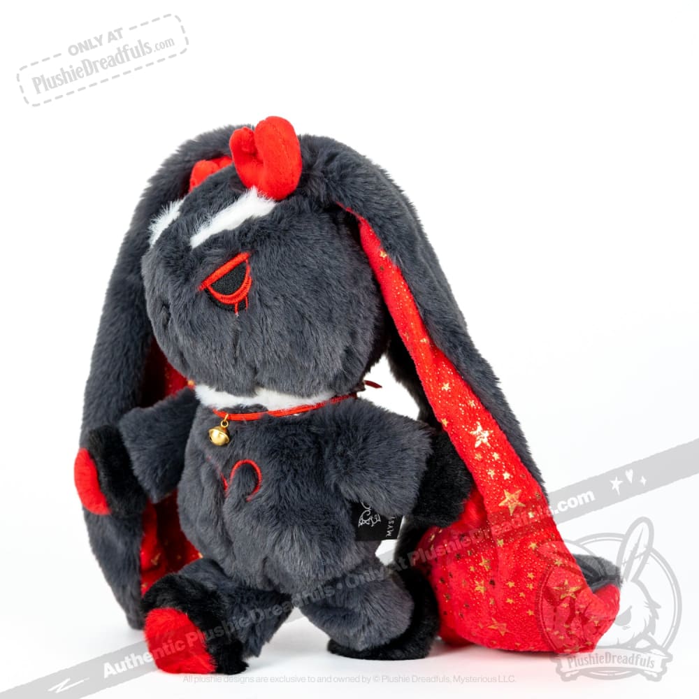 Plushie Dreadfuls Aries Rabbit Stuffed Animal - Cute Zodiac Plush Toy for Astrology Lovers, Soft Huggable Gift for Kids & Adults, Perfect for Birthday, Nursery Decor & Emotional Support