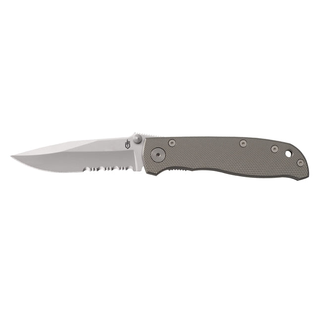 Air Ranger Serrated Tactical Knife - High Carbon Stainless Steel Blade, Non-Slip Grip for Outdoor Survival, Hunting, Camping & Everyday Carry (EDC)