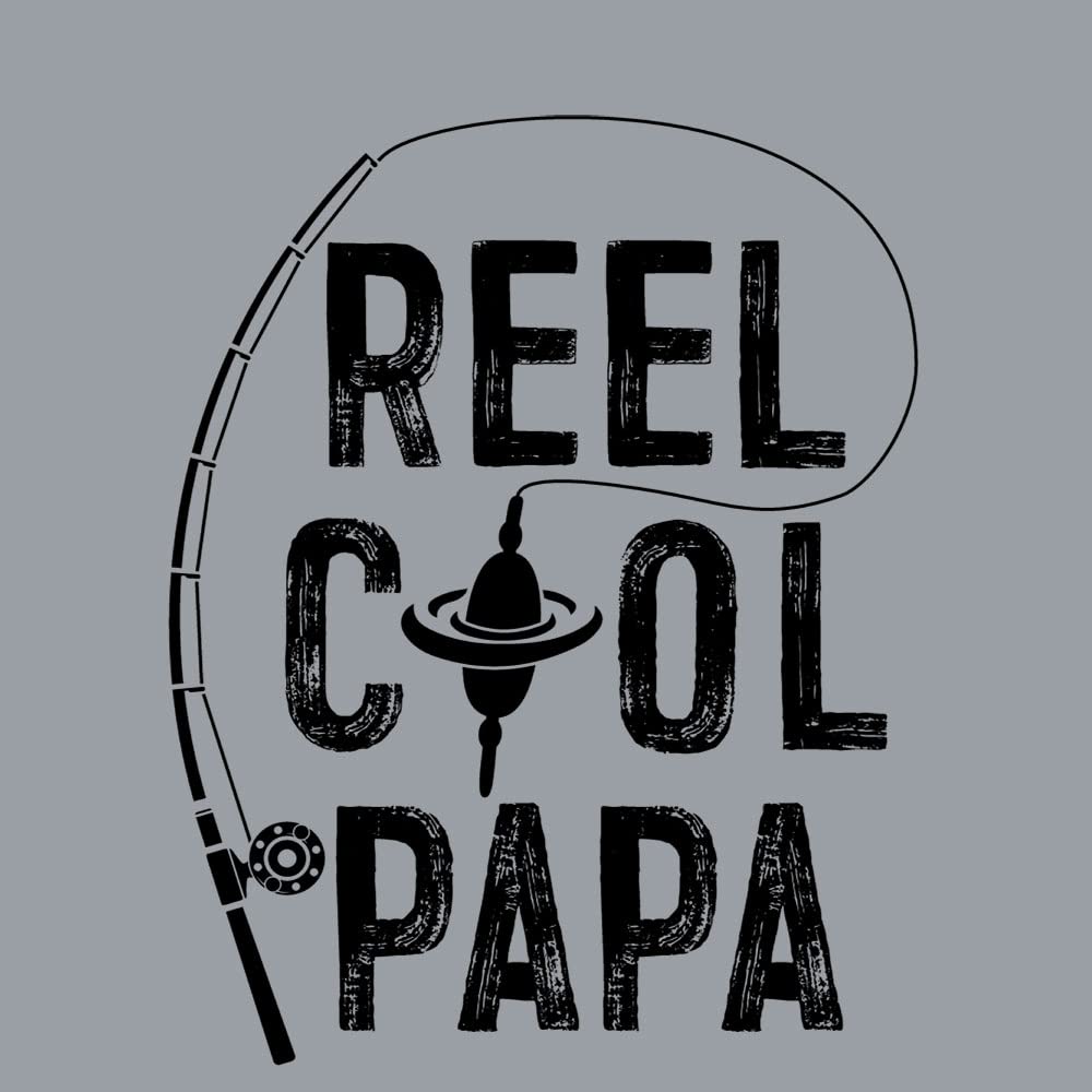Reel Cool Fishing Shirt for Men - Comfortable American Flag Design, Perfect for Father's Day Gifts & Outdoor Activities
