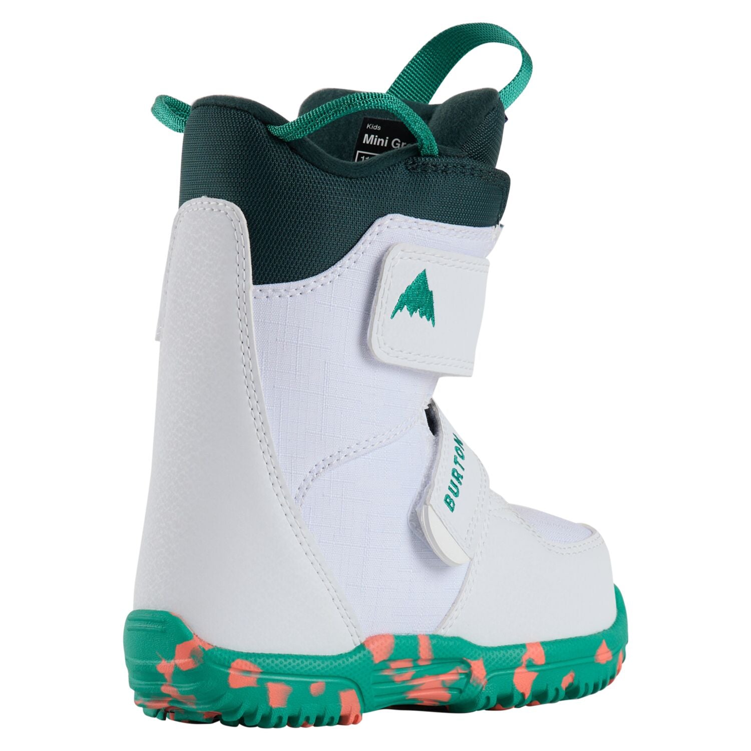 Burton Junior's Mini Grom Snowboard Boots 2025 - Kids' Snowboard Boots for Boys & Girls - Warm & Comfortable Winter Boots for Snowboarding & Outdoor Activities