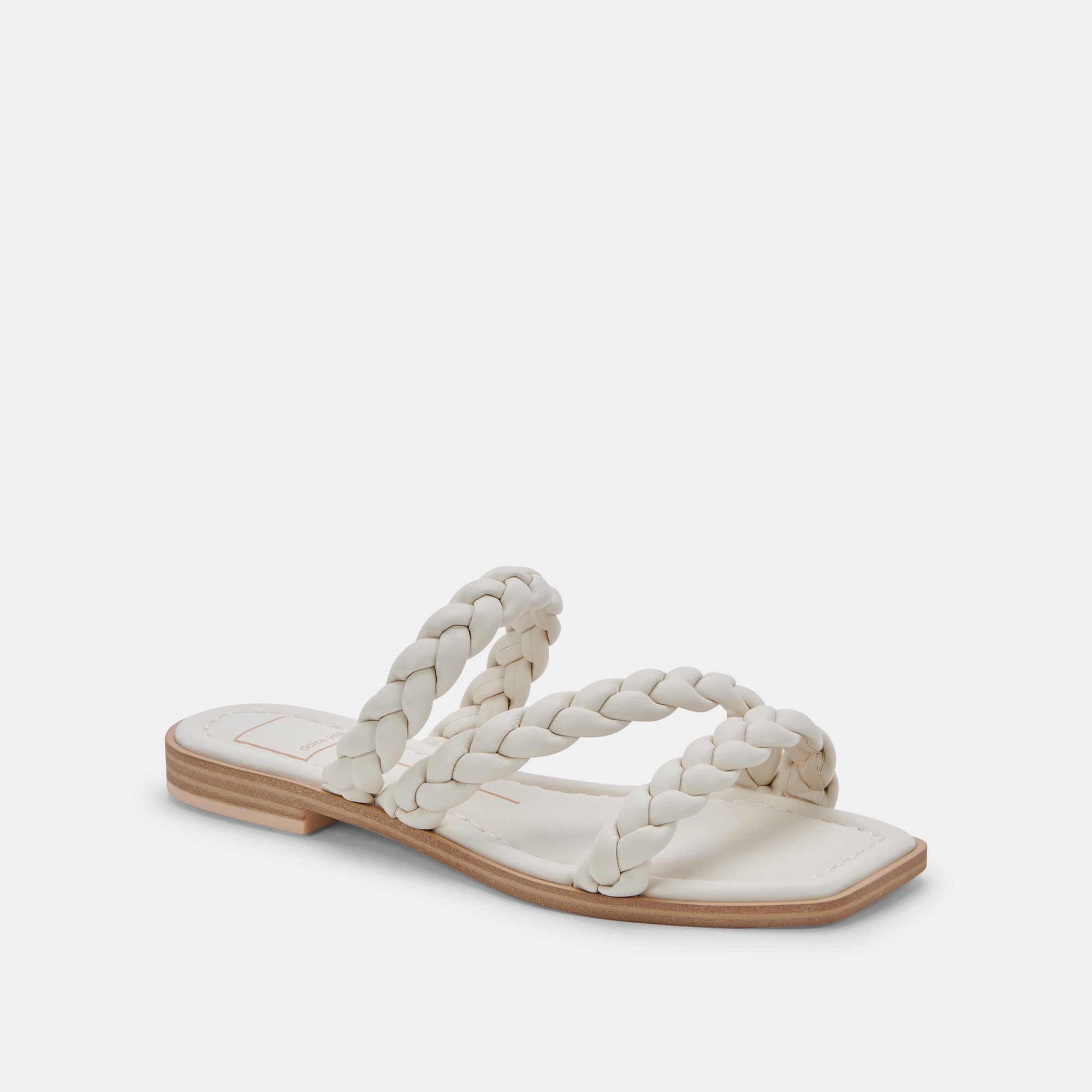 IMAN WIDE SANDALS IVORY STELLA - Comfortable Women's Summer Sandals with Arch Support | Perfect for Beach, Vacation & Casual Wear