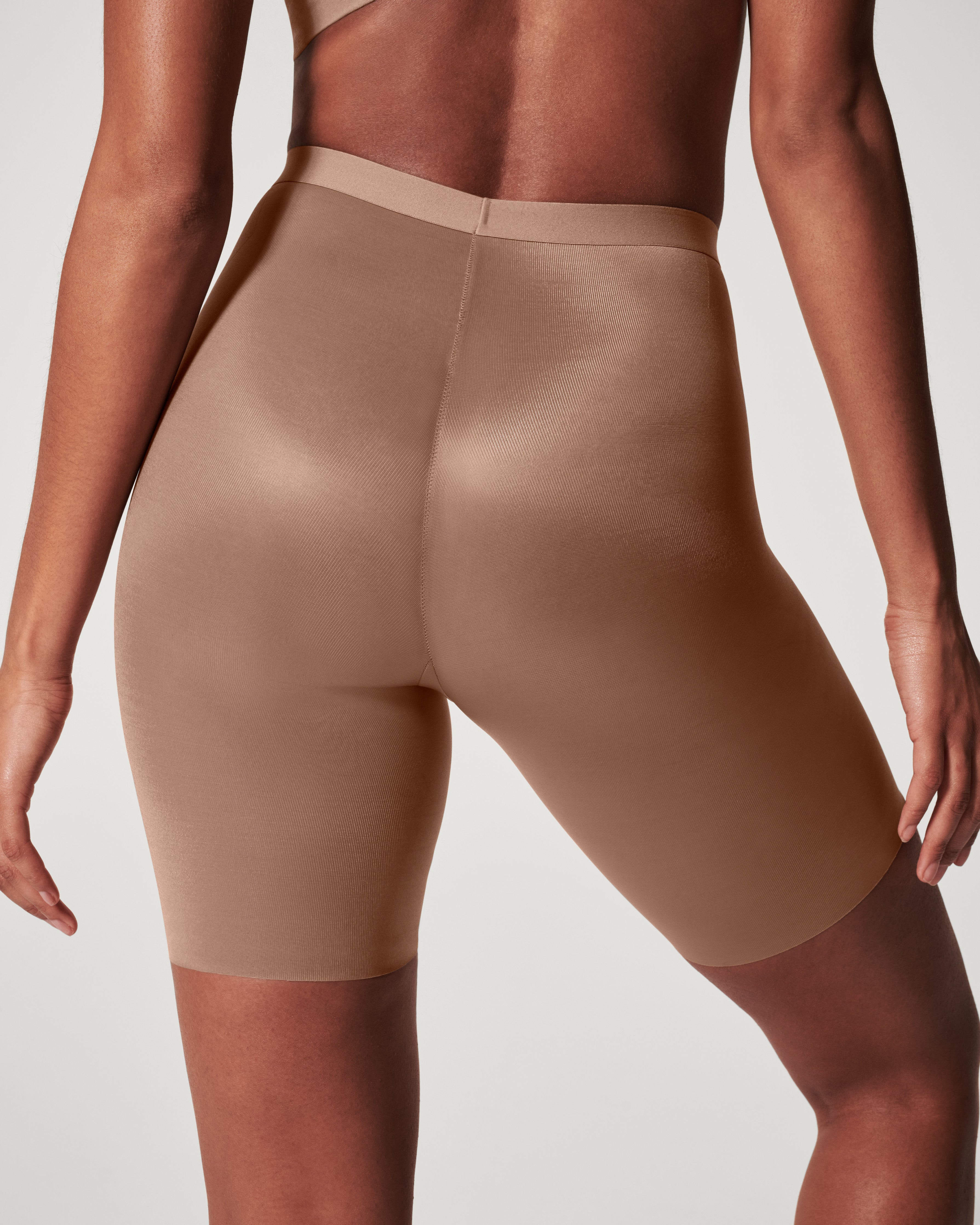 SPANX Shapewear Invisible Mid Thigh Shorts - Slimming Shapewear for Women | Perfect for Everyday Wear, Work & Special Occasions