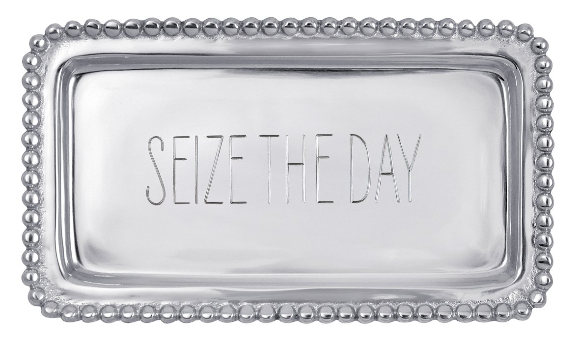 Seize The Day Tray - Mariposa Serving Platter for Parties & Gifts