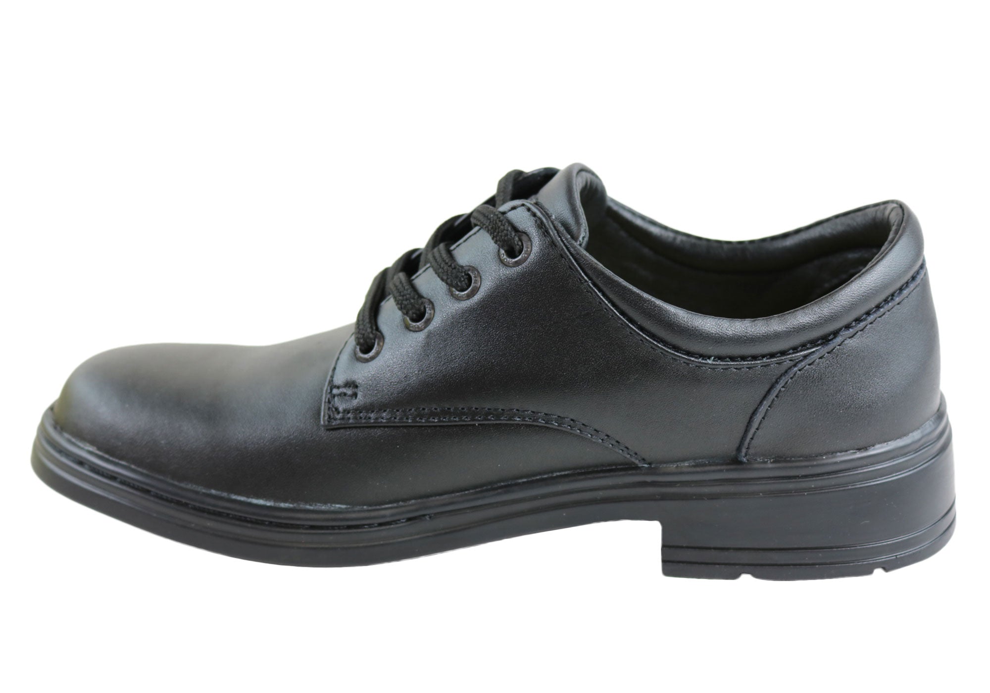 ROC Larrikin Comfortable School Shoes for Senior Girls & Women - Durable Leather Oxfords for Class, Work & Everyday Wear