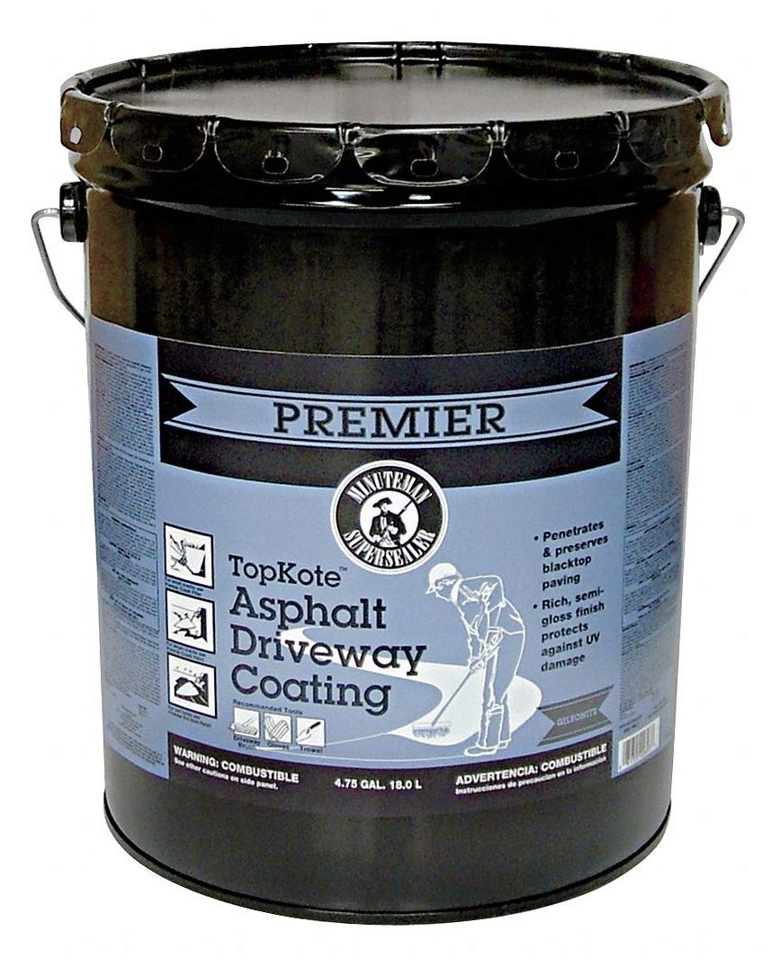Henry 4.75 Gallon Pail Asphalt Sealer - Fast 4 Hour Dry Time, 1-2 Day Full Cure - Perfect for Driveway Repair & Parking Lot Maintenance
