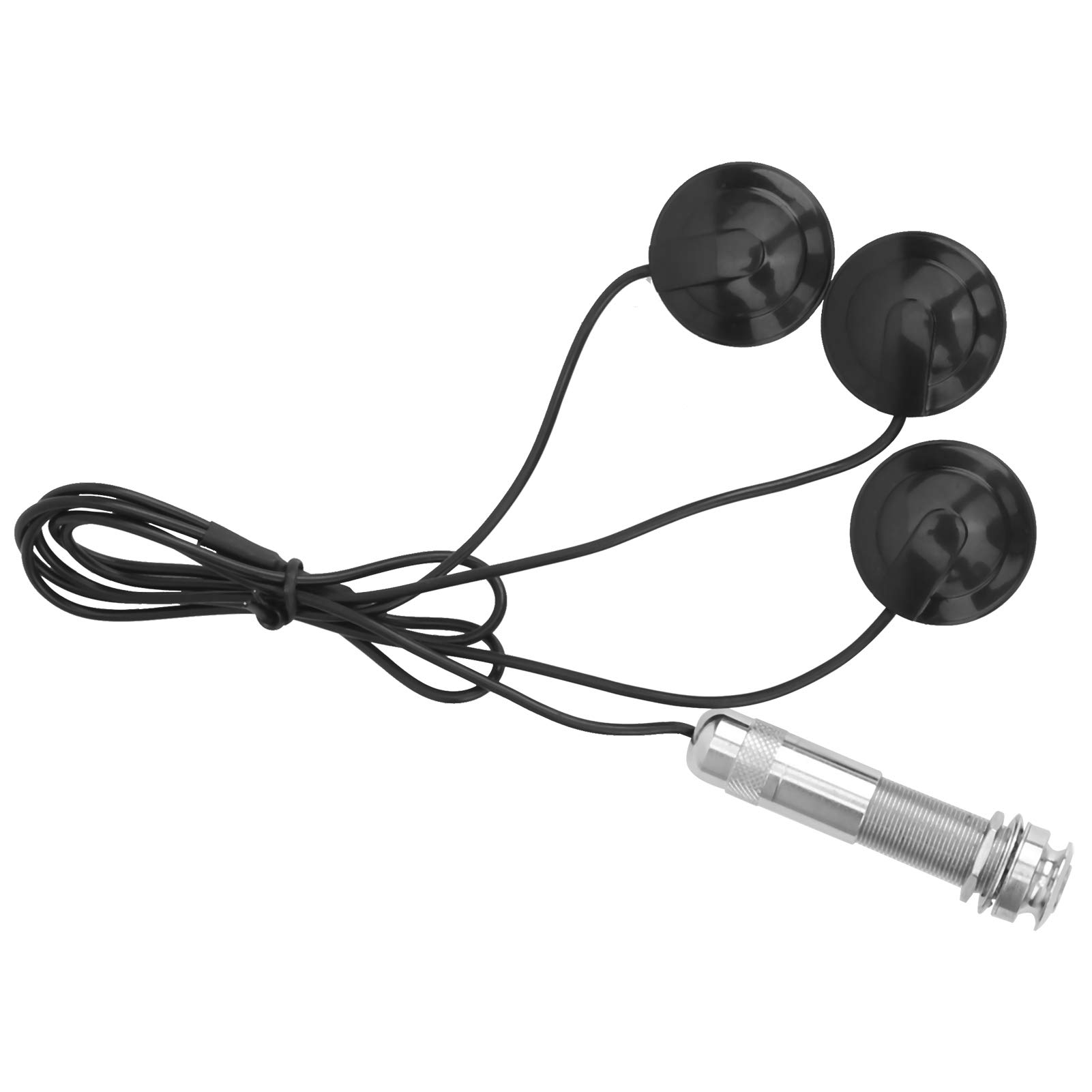 High-Quality Guitar Piezo Pickup - Durable Plastic Acoustic Guitar Pickup for Mandolin, Violin & Ukulele | Perfect for Live Performances & Studio Recording