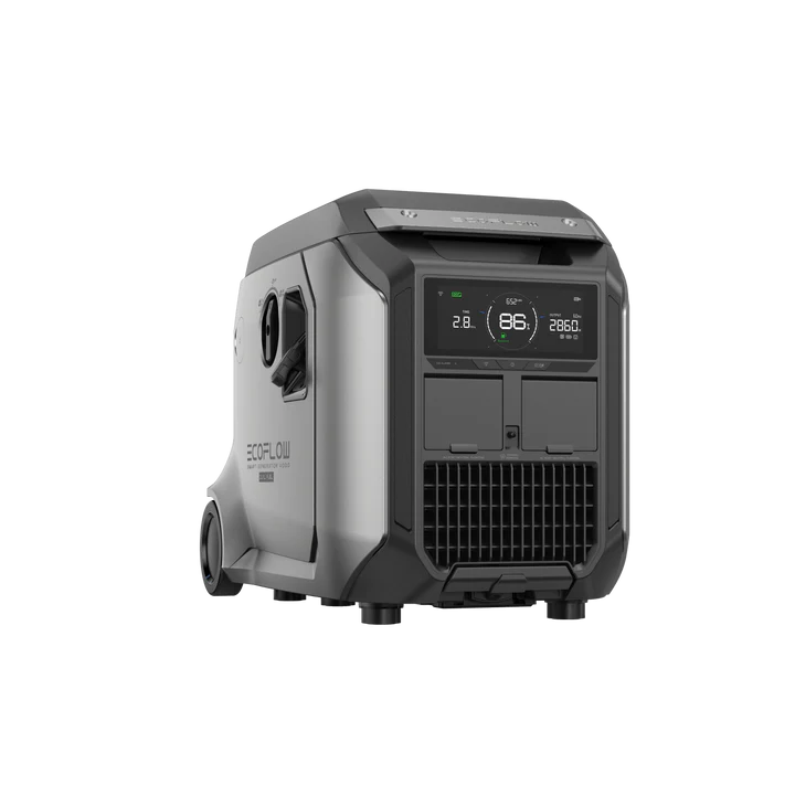 EcoFlow Smart Generator 4000 - Dual Fuel Portable Power Station for Home Backup, Camping & Outdoor Adventures | Quiet Gas & Propane Generator for Emergency Power & RV Use