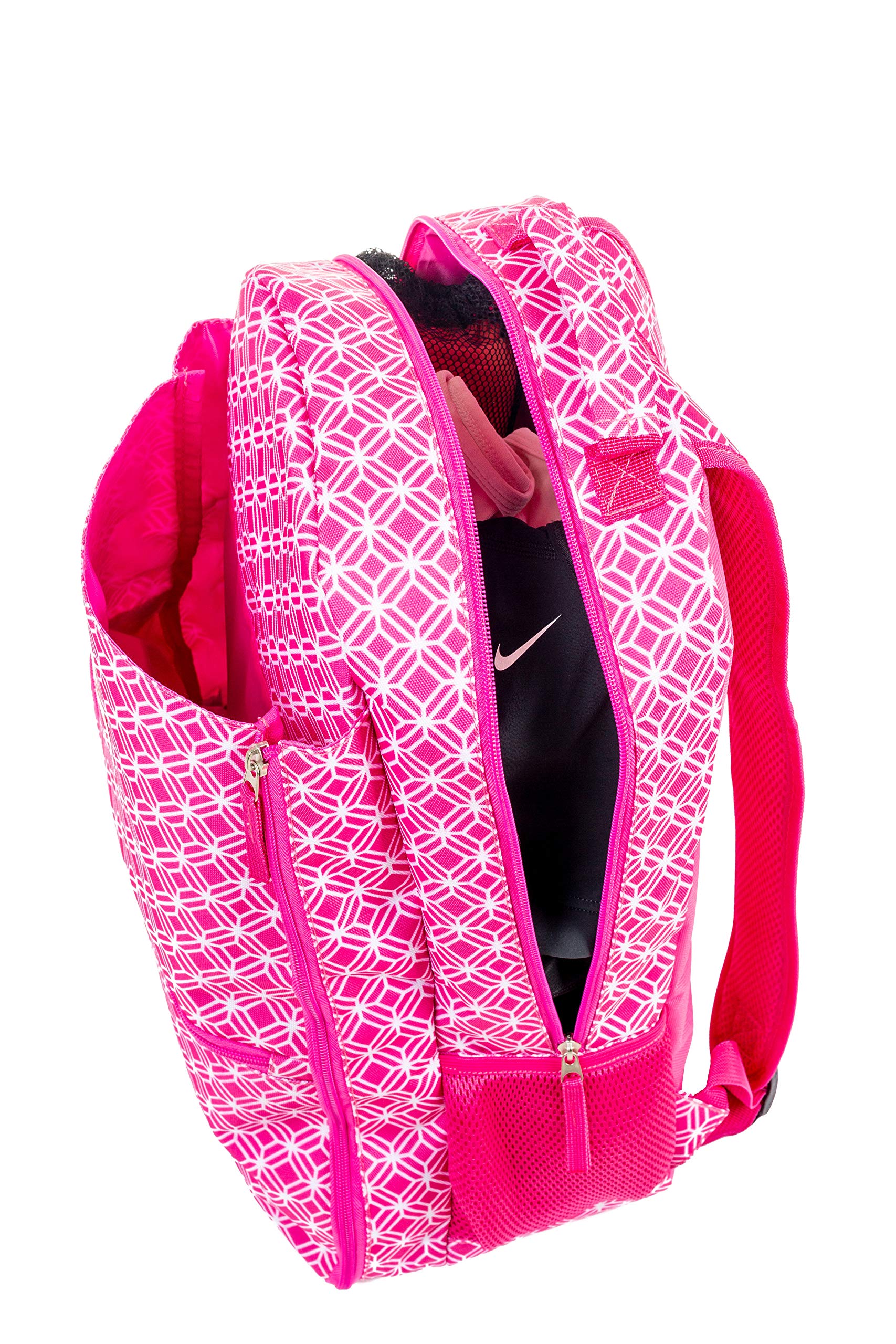 Premium Women's Tennis Backpack - Lightweight & Durable Tennis Bag Holds 2 Rackets, Balls & Sports Accessories - Perfect for Tennis Players & Athletes - Ideal for Court, Training & Travel Use