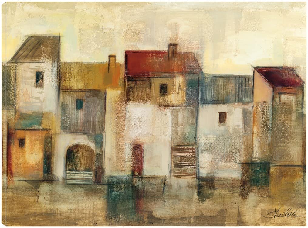 Silvia Vassileva Cityscape Canvas Art - Large Wall Decor for Living Room