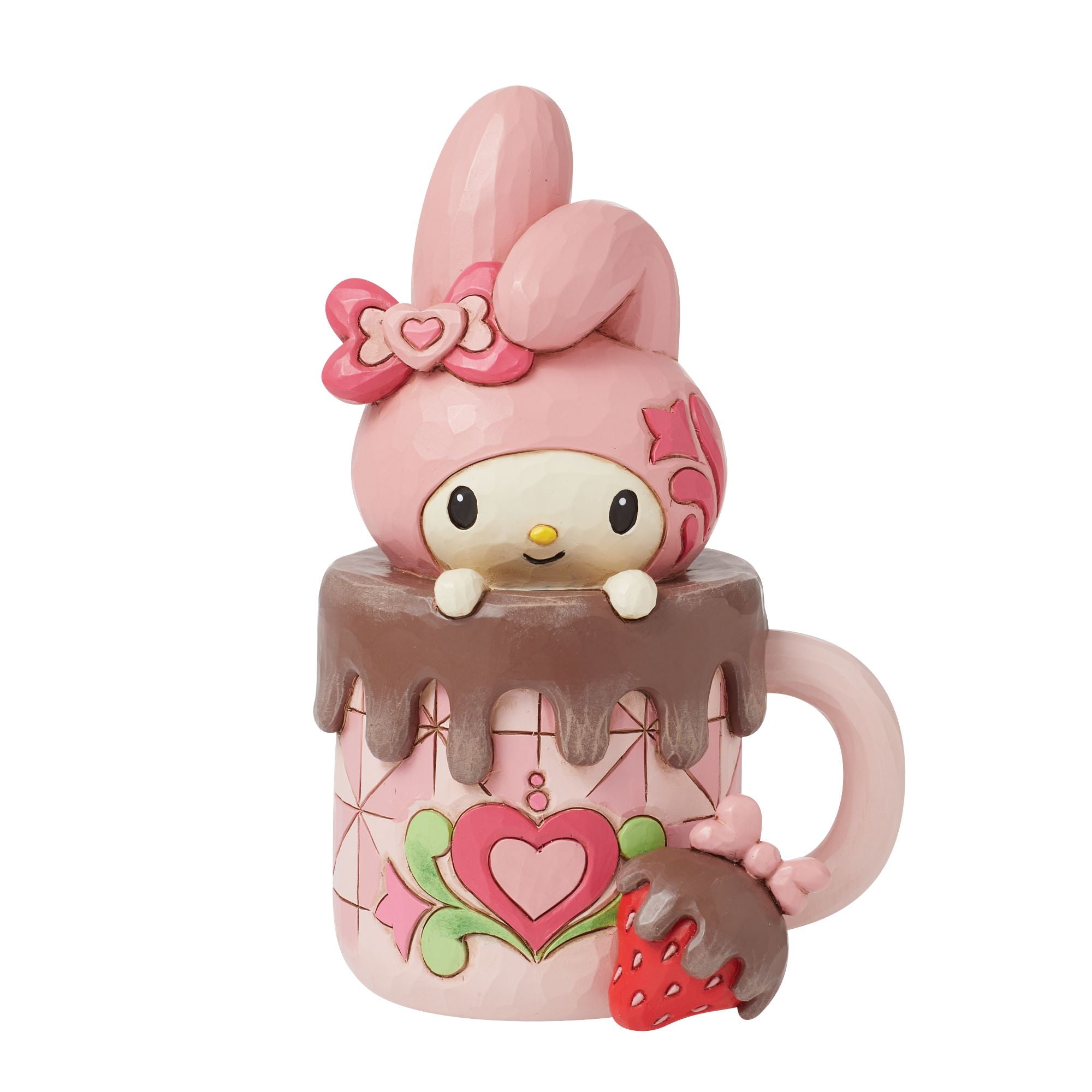My Melody Hot Cocoa Mug - Cute Sanrio Character Ceramic Coffee Cup for Hot Chocolate, Tea & Warm Drinks - Perfect Gift for Anime Fans & Kawaii Lovers