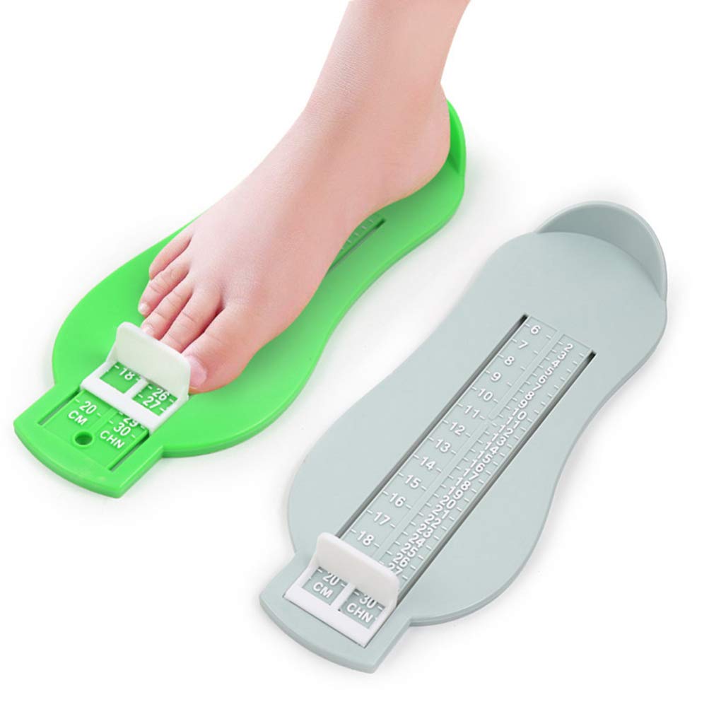 **Ciieeo Baby Foot Measuring Ruler - Accurate Infant & Kids Shoe Size Measurement Tool - Newborn Toddler Foot Size Chart for Perfect Shoe Fit - Ideal for Home, Pediatric Clinics & Shoe Shopping**