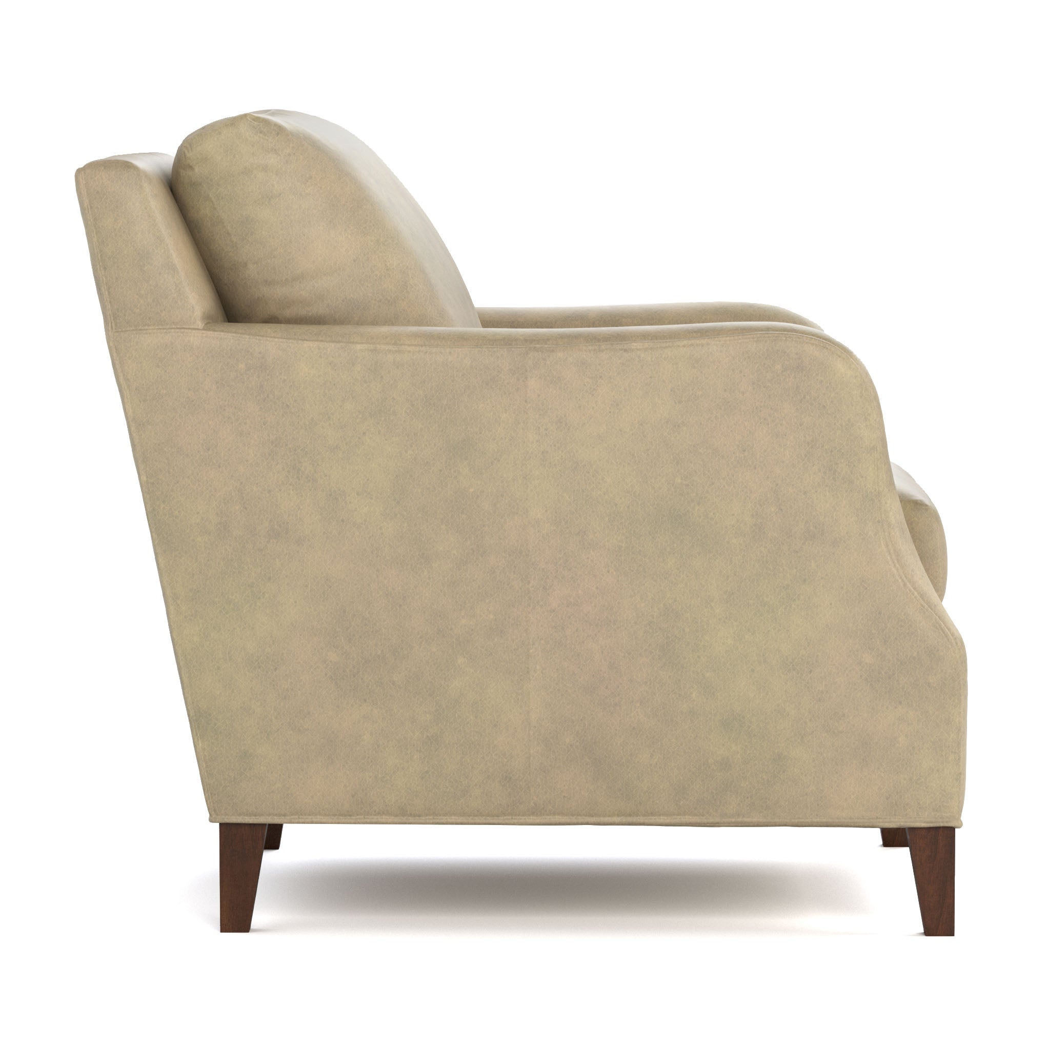 Harper Chair - Modern Accent Chair for Living Room, Bedroom & Office - Stylish Upholstered Armchair with Solid Wood Legs - Perfect for Reading, Relaxing & Decorating
