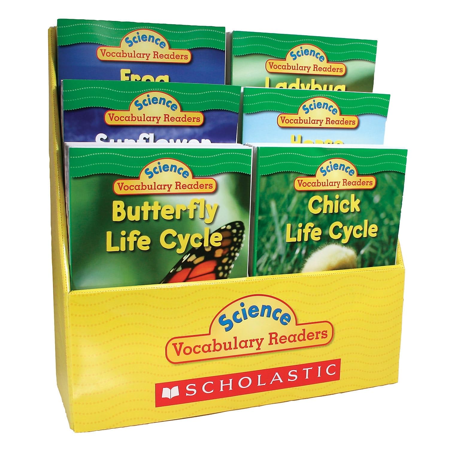 Scholastic Science Vocabulary Readers: Life Cycles - 36 Books Set with 6 Titles & Teaching Guide (0545015979) | STEM Learning for Kids | Perfect for Classroom & Homeschool Science Education