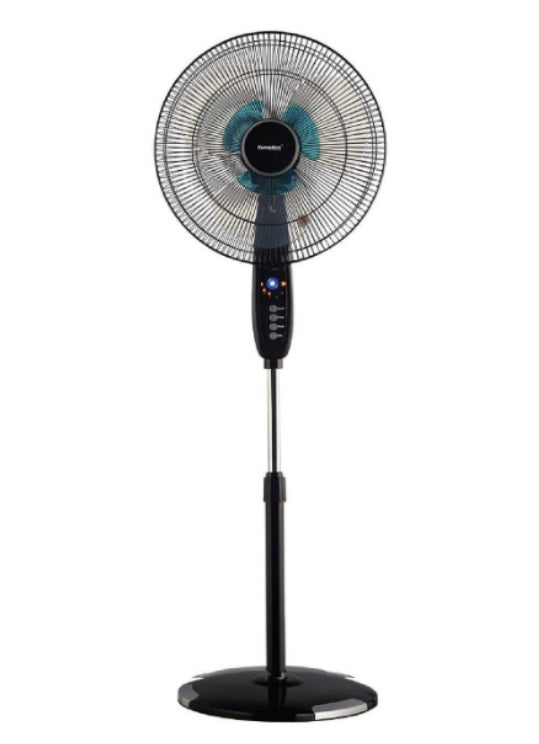 Europace ESF4160W 16-Inch Remote Control Stand Fan with Double Blades - Powerful Cooling for Home, Office, and Bedroom Use