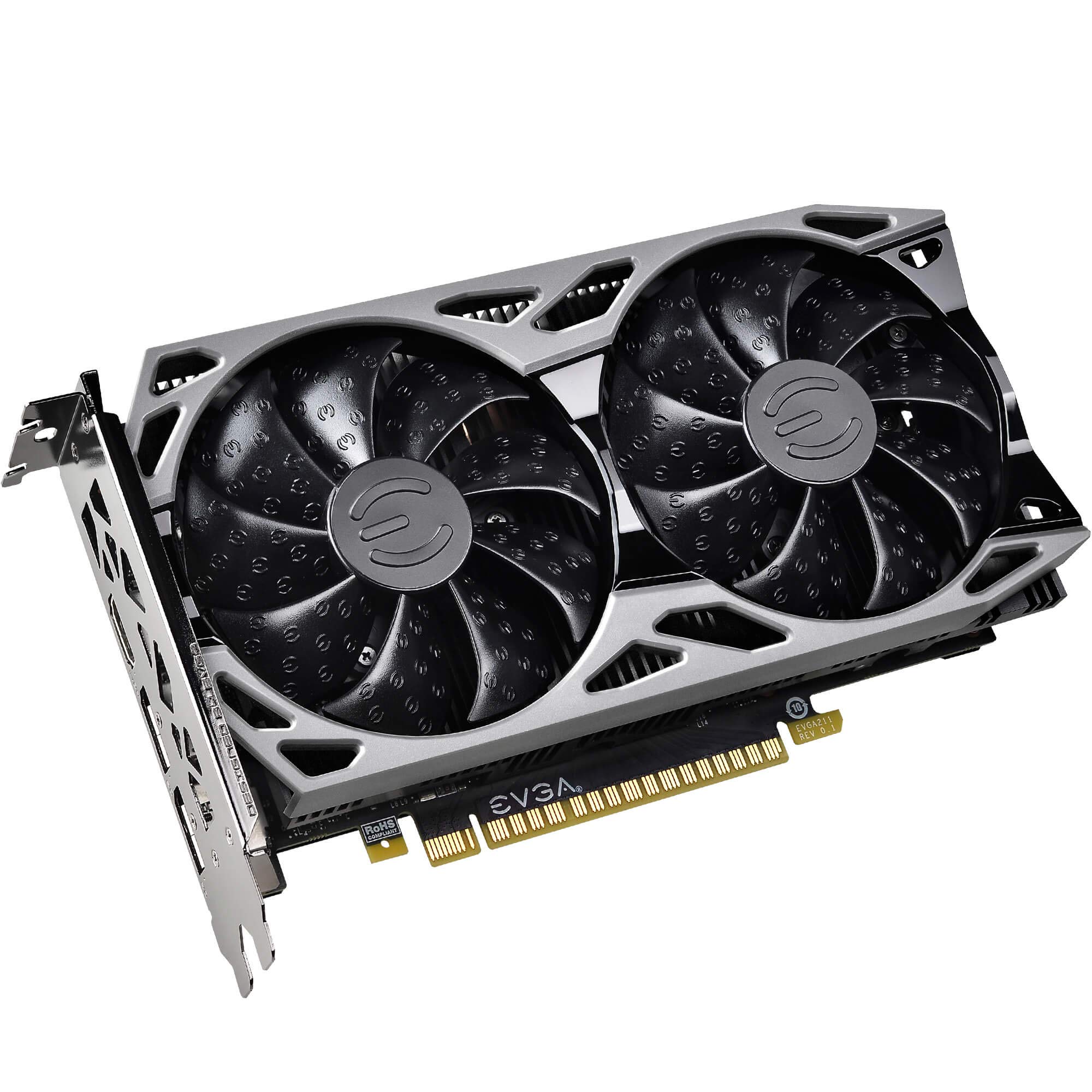 EVGA GeForce GTX 1650 SC Ultra Gaming Graphics Card - 4GB GDDR6, Dual Fan Cooling, Metal Backplate (04G-P4-1257-KR) | Perfect for 1080p Gaming, Video Editing & Streaming