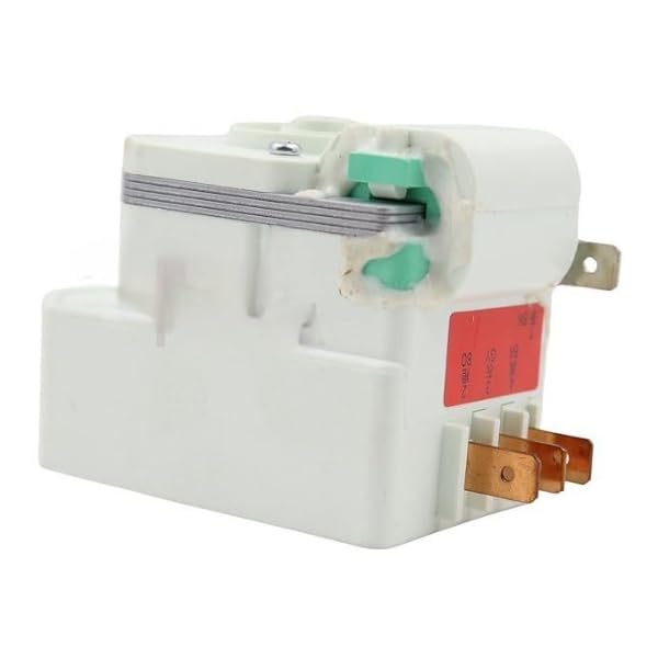 Hoxyn 3+1 Pin Defrost Timer Compatible with LG Double Door Refrigerator - Replacement Part for Efficient Cooling | Perfect for Home Kitchen Appliances & Freezer Maintenance