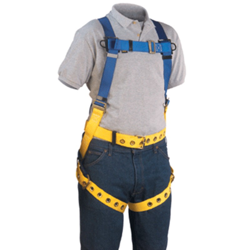 MIO 859 Series Waist Belt Harness with Grommet Leg Straps - Adjustable Support for Hiking, Running & Outdoor Activities