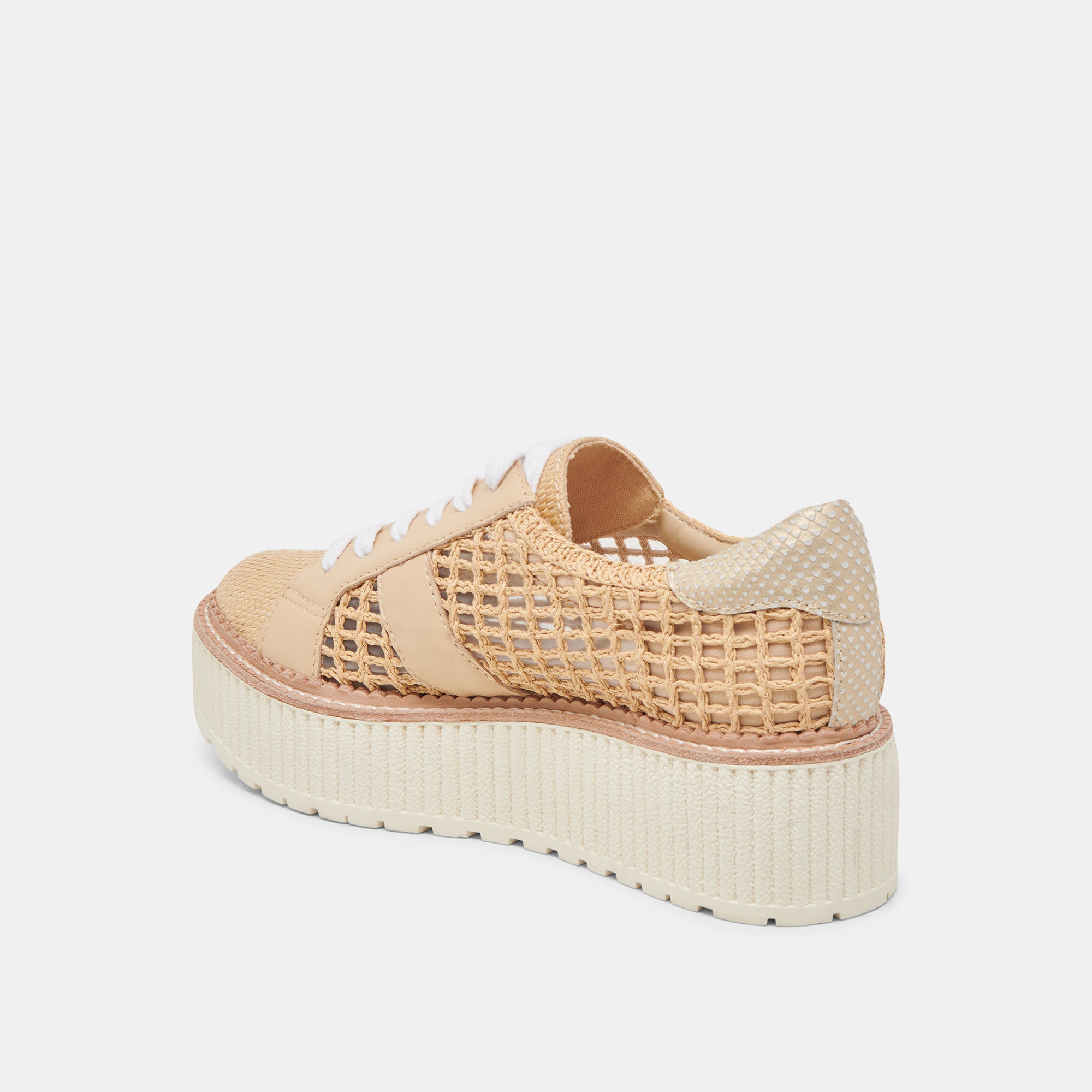 TIGER SNEAKERS LT NATURAL RAFFIA - Lightweight Comfortable Women's Casual Shoes for Summer Beach Walking, Travel & Outdoor Activities