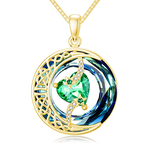 B-Moon Starl-05-May-Emerald-Gold