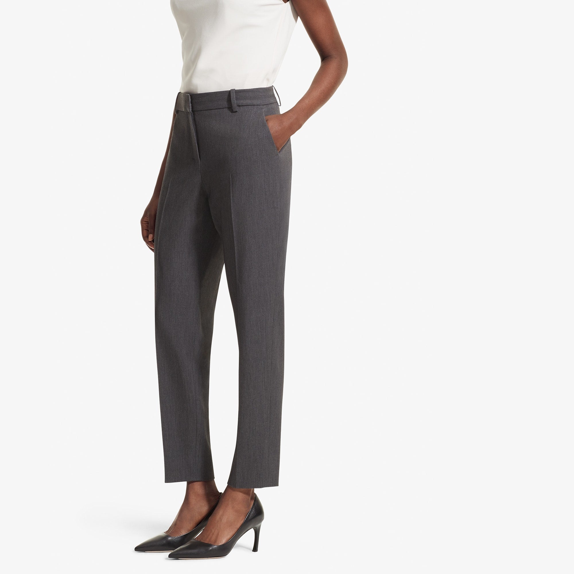 Mejia Light Twill Pants for Men - Comfortable Charcoal Casual Trousers | Perfect for Office, Travel & Everyday Wear