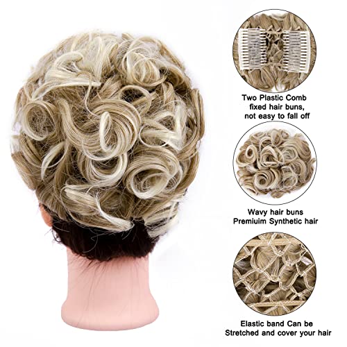 Messy Bun Hair Clip - Perfect for Curly Hair, Easy Chignon Updo for Women | Great for Work, Parties & Everyday Wear