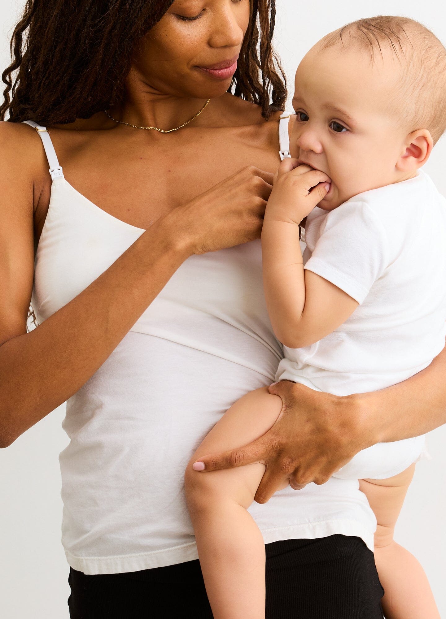 24/7 Nursing Tank Top for Women - Comfortable & Breathable Maternity Wear - Perfect for Breastfeeding, Lounging & Everyday Use