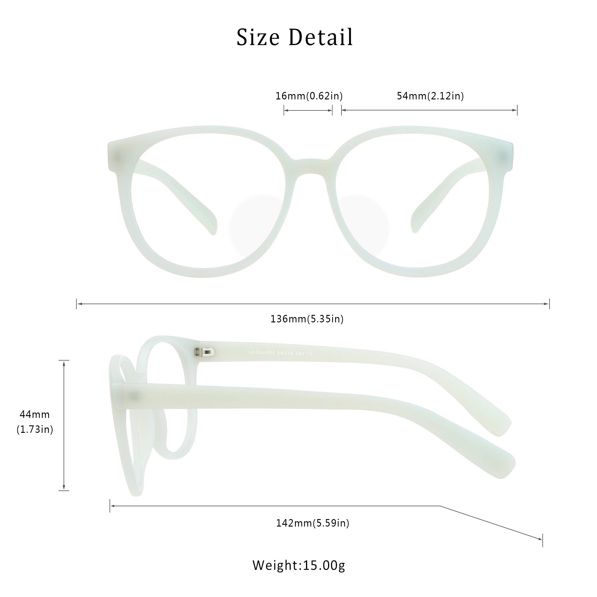 LifeArt Bifocal Reading Glasses with Blue Light Blocking - Stylish Unisex Eyewear for Computer Work, Reading & Screen Time Protection