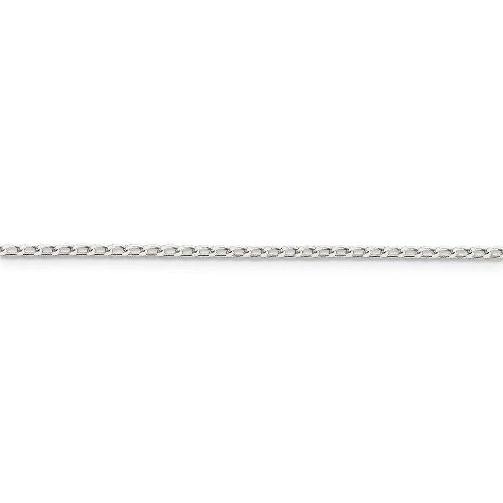 925 Sterling Silver 1.5mm Open Link Chain Anklet or Necklace - Dainty Layering Jewelry for Women, Perfect for Beach Vacation & Everyday Wear