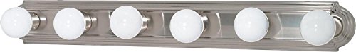 Brushed Nickel / Frosted Glass