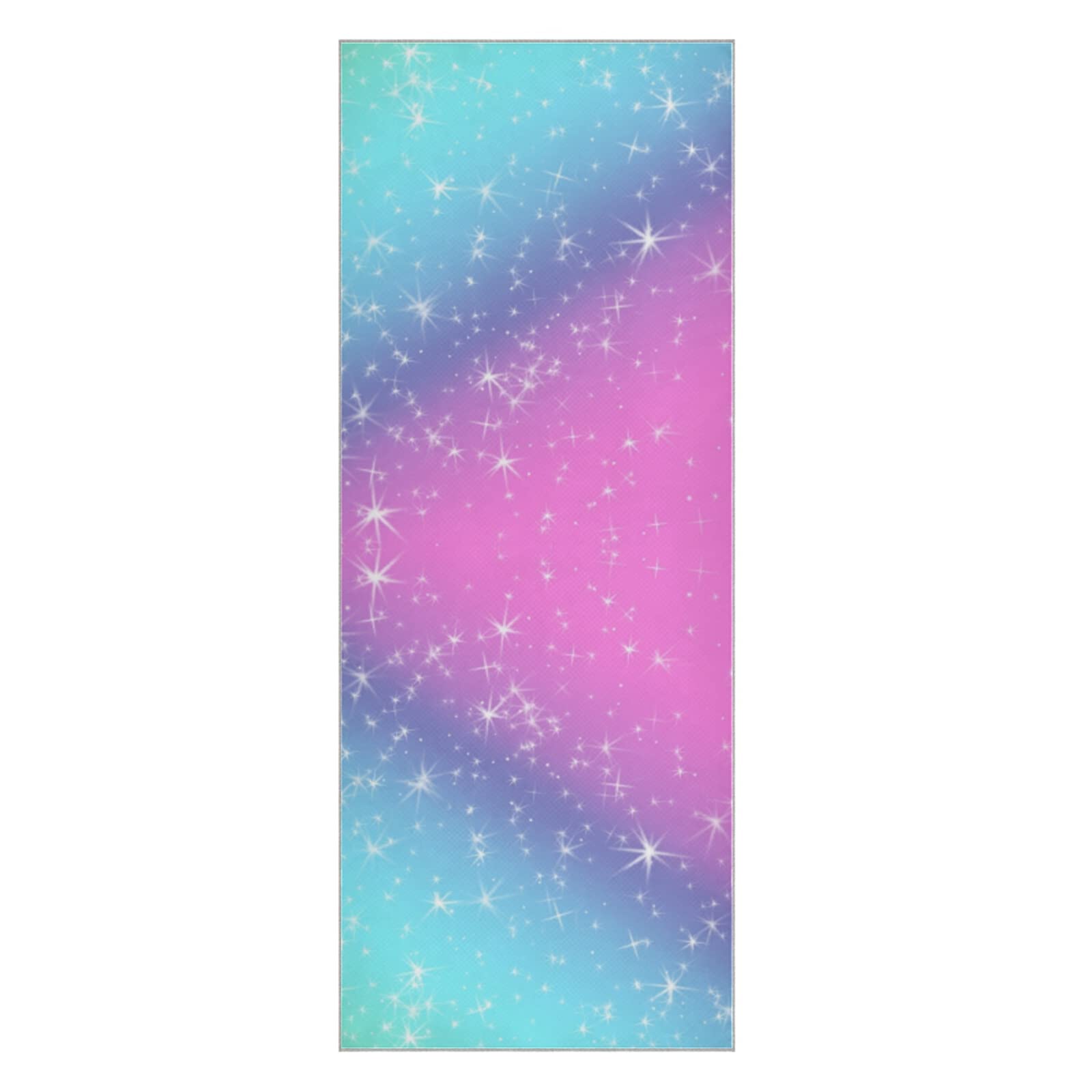 Non-Slip Yoga Mat Towel - Super Soft & Sweat Absorbent Workout Towel for Pilates, Fitness & Exercise | Foldable & Durable with Carry Bag | Perfect for Hot Yoga, Gym & Home Workouts
