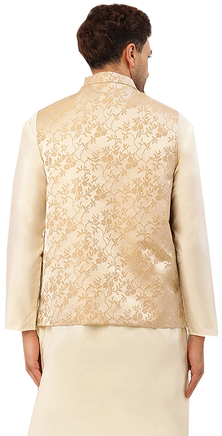 Maple Clothing Men's Nehru Jacket | Indian Waistcoat & Traditional Vest | Wedding Guest Outfit | Formal Occasion & Cultural Event Wear