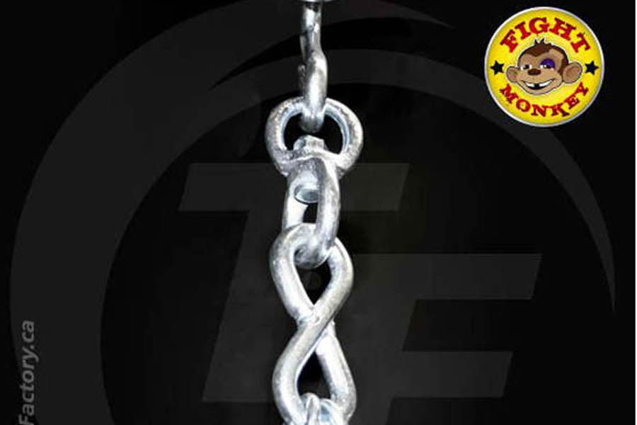 Fight Monkey 100 lbs Commercial Heavy Punching Bag for Boxing, MMA & Kickboxing Training - Perfect for Home Gyms & Professional Fighters
