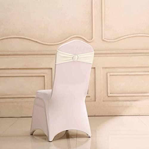 25PCS Stretch Chair Sashes with Buckle - Elegant Wedding Chair Bands for Banquet, Hotel, Birthday Party Decorations - Perfect for Bridal Showers, Baby Showers & Special Events