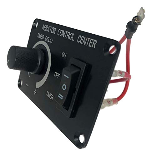 Pactrade Marine 12V Aerator Timer Switch for Livewell Aerator Pump PRO | Adjustable Delay Settings | 10A Load Capacity | Perfect for Fishing Boats, Portable Bait Tanks, Kayak Livewells & Marine Applications | Waterproof & Durable Design for Outdoor Use
