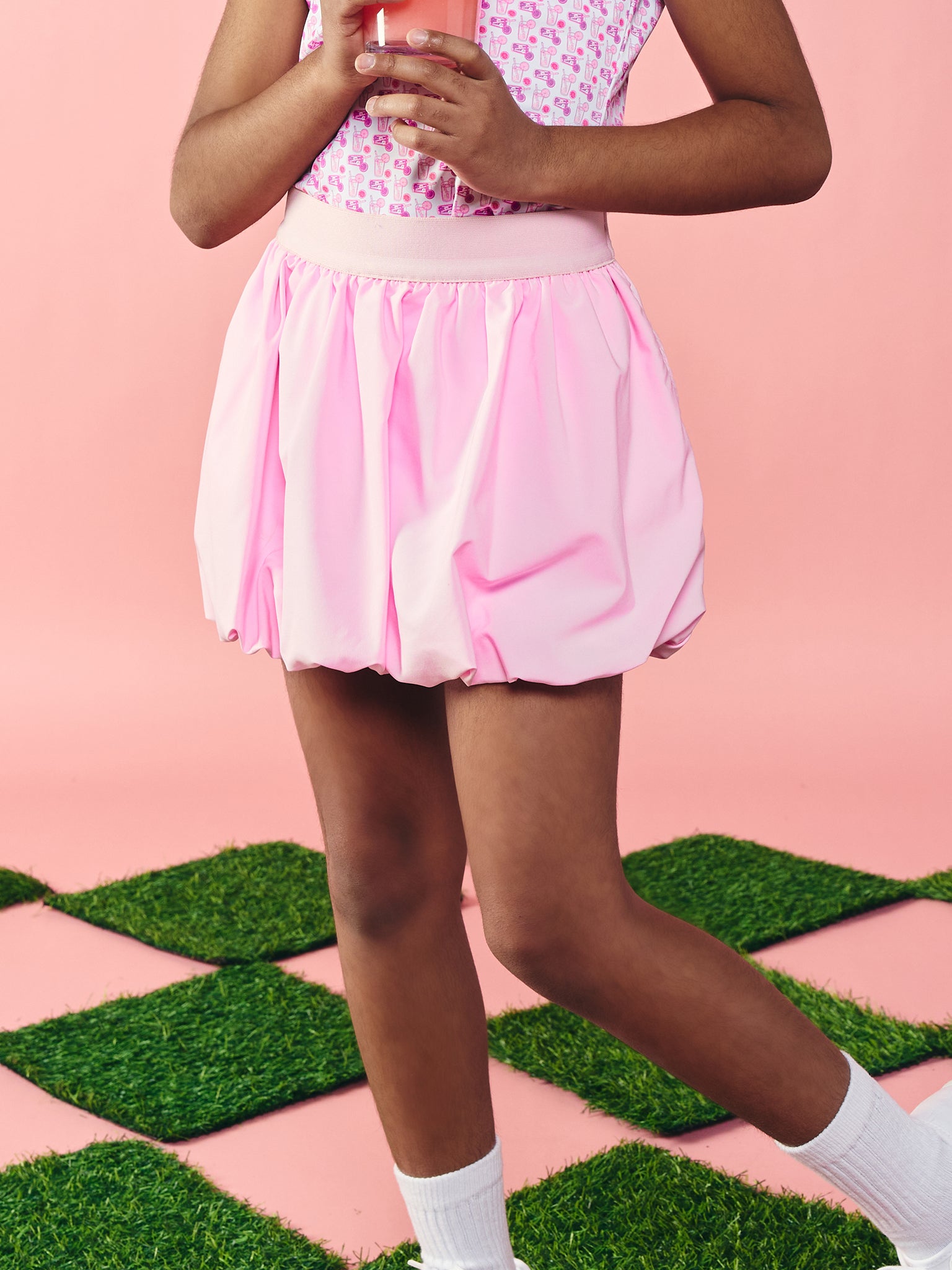 Nessa Youth Girls' Skort - Athletic Tennis Skirt with Shorts for Teens - Perfect for School, Sports & Casual Wear