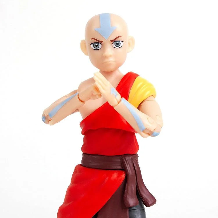 BST AXN Avatar: The Last Airbender Aang (Monk) Action Figure - Collectible Anime Character Toy for Fans & Gift Ideas - Perfect for Display, Cosplay, and Themed Decorations
