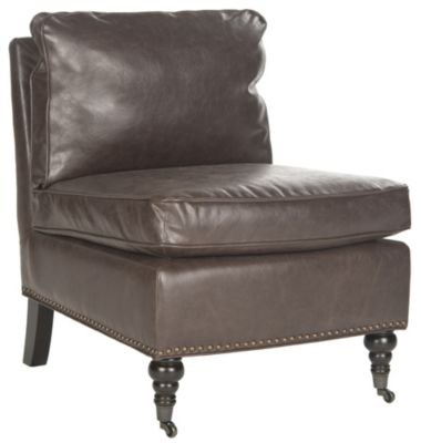 Safavieh Mercer Collection Ally Beige Club Chair - Modern Upholstered Accent Chair for Living Room, Bedroom, or Office - Perfect for Relaxing and Adding Stylish Comfort to Any Space